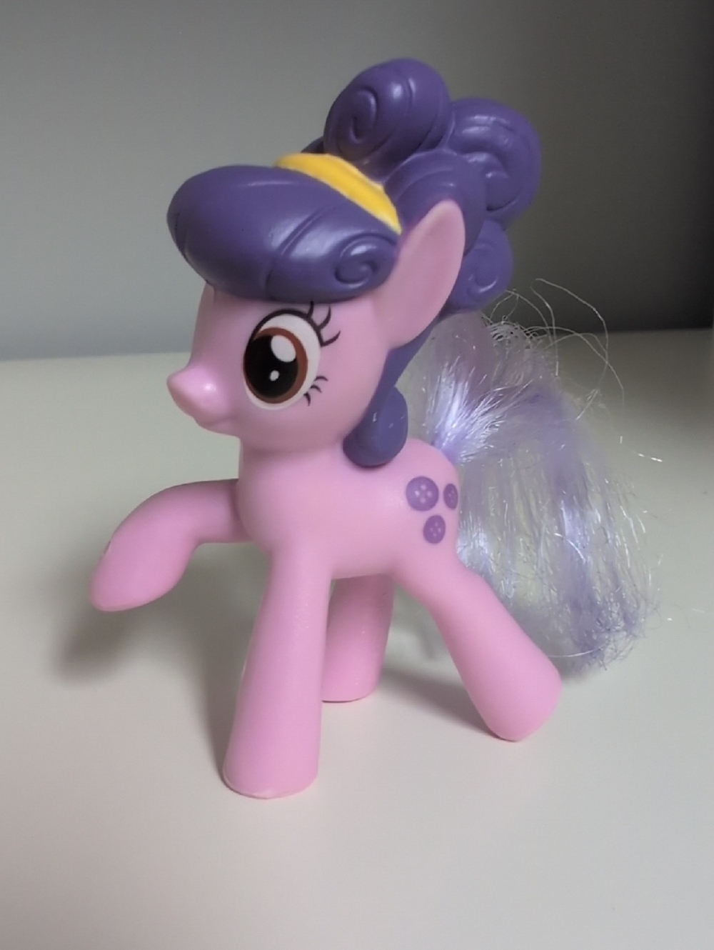 🩷4/$20🩷 My Little Pony Button Belle McDonalds Figure 2016 Hasbro